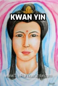 Kwan Yin | Drawn by Janine Keall | Marlene Swetlishoff